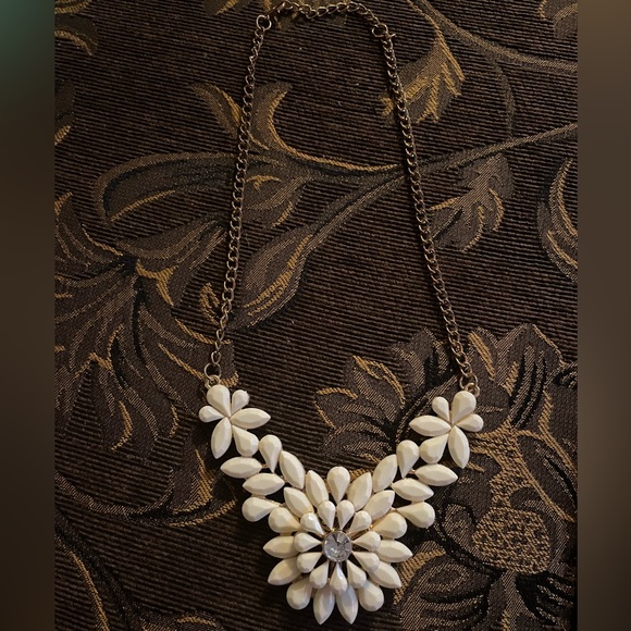 Aldo Jewelry - Statement Flower Necklace/Celtic/Tribal/Office